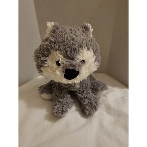 Great‎ Wolf Lodge Gray Wolf Plush Fiesta 10" Stuffed Animal Lodge Exclusive